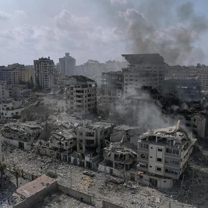As strikes devastate Gaza, Israel forms unity government to oversee war sparked by Hamas attack